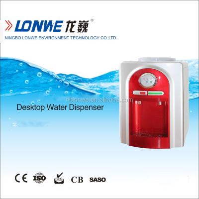 China Office desktop water dispenser with hot and cold water with security for sale