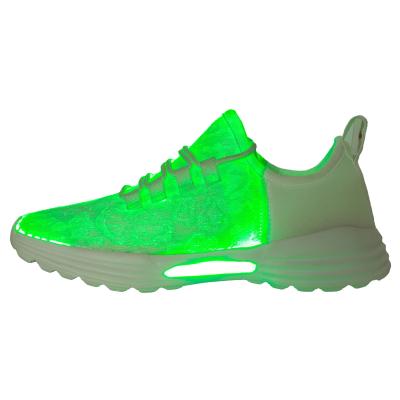 China Anti-Slippery LED Shoes Elastic Light Weight Unique USB Rechargeable Light Up Shoes for Women and Men Kids Led for sale