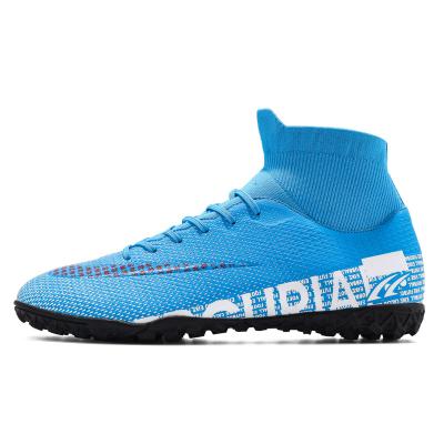 China Fashion\Price Comfortable\Durable Football Boots Good Quality High Top Soccer Shoes Training Men Sports Soccer Shoes Youth Student Foot Boots for sale