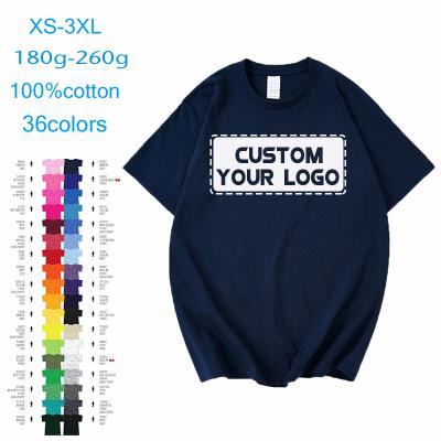 China Custom Printed Anti-Wrinkle T Shirts 100% Cotton T-shirt Men Premium T-Shirt With Custom Printing Logo for sale