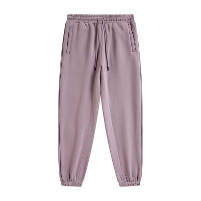 China Anti-wrinkle designer streetwear heavy sweat pant sweatpants wholesale 100 cotton heavyweight French Terry sweatpants for sale