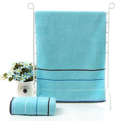 China Luxury QUICK DRY 100% cotton terry bath hand face towel cotton band towel for whosthen for sale