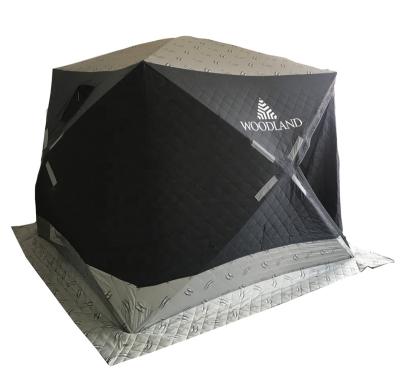 China Extended Type Tent Ice Fishing Fatfish Quick Freeze Pop Up Carp Ice Sew-and-Stitch Portable Over-The-Top Portable Fishing Tent for sale