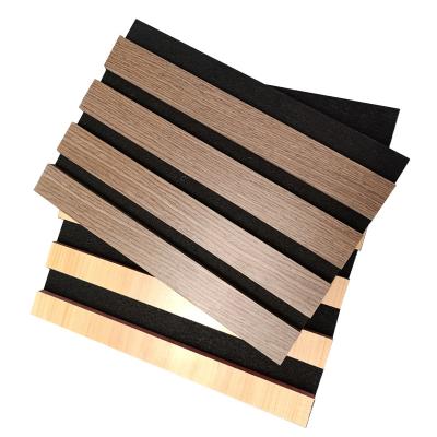 China Selling Proof Wall Panel Traditional Top Akupanel Sound Acoustic Wood Slat Custom Wood Proof Acoustic Panels for sale