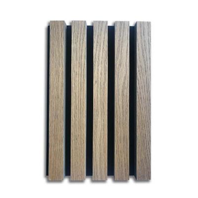 China Traditional Cheap Cost Effective Theater Akupanel Fireproof Wood Slat Art Acoustic Wooden Wall Panels for sale