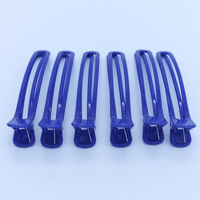 China Professinal hair clips salon use large lightweight plastic hair cutting clips platypus clips LIS-9001 for sale