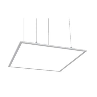 China Contemporary High Quality Hotel Office Home Commercial Square 2x2 600x600 Led Panel Light Square Hanging Slim Led Panel Lights for sale