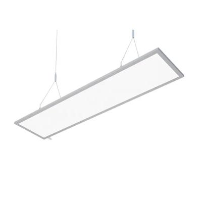 China Contemporary popular 2x2 2x4 square 36w/48w/60w/70w/96w flat slim flat led hanging panel light for office commercial hospital for sale