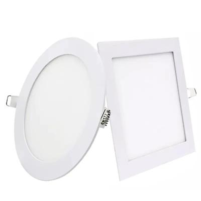 China Contemporary High Quality Embedded 3w 4w 6w 9w 12w 15w 18w 24w Ultra Slim Led Ceiling Panel Light Downlight For Store Bedroom Supermarket for sale