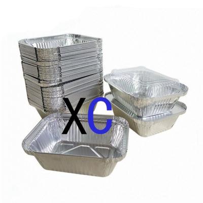 China Factory 8011 Alloy 250ML Aluminum Foil Container Food Use Aluminum Foil Baking Disposable Container for sale