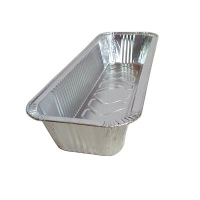 China Item 3222 Disposable Recutangle Aluminum Foil Tray Baking For Cake Muffin Baking Use for sale