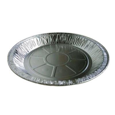 China Disposable Round 800ml Aluminum Foil Pizza Plate Baking Factory Over 10years for sale