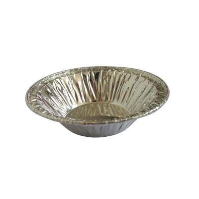 China 40Ml Food Aluminum Foil Egg Cup Price Good Tart Mini Container Egg Tart Mold China Factory for sale