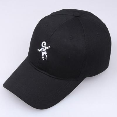 China COMMON Styles Custom New Planet Mars Satellite Baseball Caps For Women Men Boy Women Boy Embroidery Astronaut Black Cap Cotton Sports Hat for sale