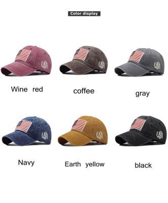 China Baseball Cap Men Army Cotton COMMON Tactical Military Hat Unisex USA Hip Hop USA Flag Embroidered Sports Hats For Adults for sale