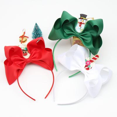 China New Fashion Christmas Headband Christmas Decoration Santa Elk Hair Band Accessories For Girl for sale