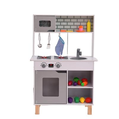 China Preschool Children Play Set Diy Toy Kitchen for Children Kids Kitchen Kit Installation Wholesale Simulation Kitchen Mini for sale