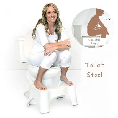 China Factory Wholesale Modern 7.8 Inch Height Suitable Toilet Posture Squat Bathroom Toilet Step Stool for sale