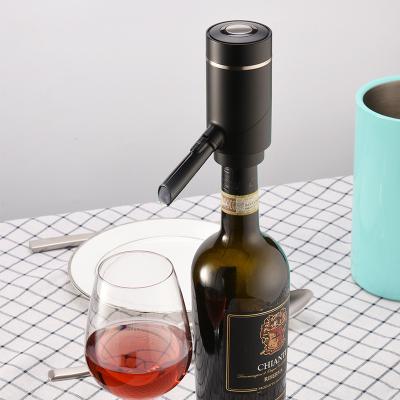 China Sustainable Automatic Wine Pourer Dispenser Spout One-Button Rechargeable Powered Electric Wine Aeration for sale