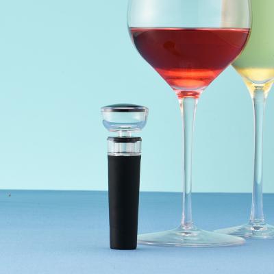 China Viable Wholesale Built-in Vacuum Wine Saver Wedding Gift Bar Tools Wine Pump Vacuum Stopper for sale