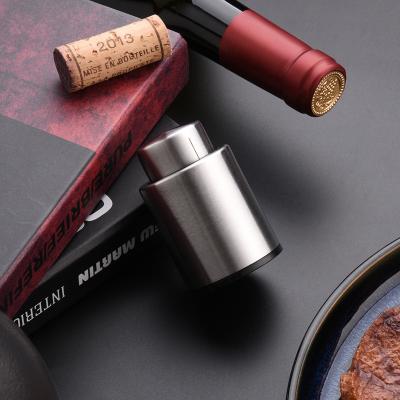 China Viable Cheap Price Round Champagne Pump Seal Saver Wine Vacuum Stopper for sale