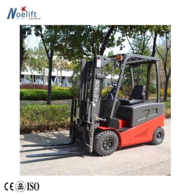 China Hotels Price 1500kg Four Wheel Forklift Electric For Warehouse Container for sale