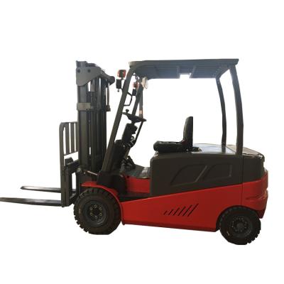 China Hotels No-pollution Electric Forklift 2ton Lifter Forklift Price With Curtis Controller for sale