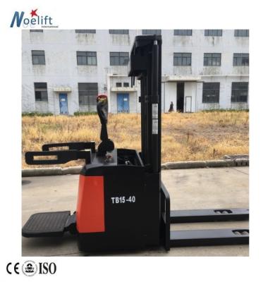 China Mini portable hotels liftruck stand on type stacker for sale