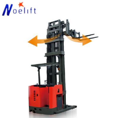 China Hot Selling Noelift 1.0 Ton Mens Hotels Hoist Aisle Three Lane Even Narrow Truck With Fork Camera And Color Display for sale