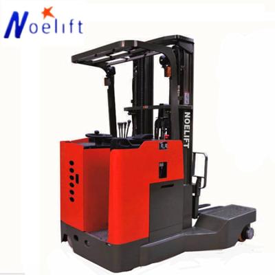 China 2020 Hot Sale 2500kg 5500lbs Hotels Narrow Aisle 4 Way Directional Electric Forklift With Camera Standard for sale