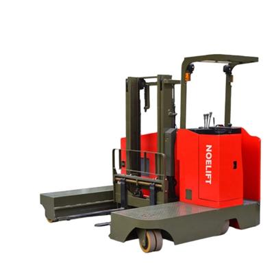 China Hotels Standing Electric Motor Side Way Reach Forklift 2000kg for sale