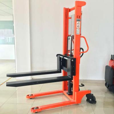 China Hotels Manual Walkie Elevador Apilador Stacker For Platform for sale