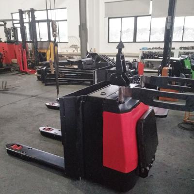 China Hotels hubwagen elektrisch pallet truck jack pallet truck 1600 for sale