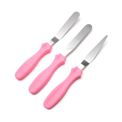 China Sustainable Stainless Steel Pastry Tool Icing Spatula, Cake Cream Scraper, Cake Decorating Tool Kit for sale