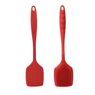 China 2019 New Food Grade Viable Silicone Pot /Pans Cleaning Brush Kitchen Dish Tools for sale