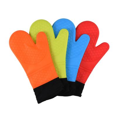 China High Quality Heat Resistant Silicone Heat Resistant Glove, Silicone Oven Mitts Glove for sale