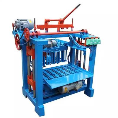 China Building Material Shops Earth Block Making Machinery Cement Brick Making Machine Price Lists Concrete Block Machine Interlock for sale