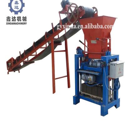 China Buliding construction design new most cost effective business fly ash multi interlocking brick making machine with hopper on sale for sale