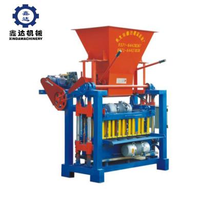 China Buliding Building Construction Machinery Manual Concrete Block Making Machine Soil Brick Fly Ash Brick Machine Price In Uganda for sale