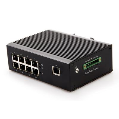 China 2021 Hot Selling Gigabit Network Switch 8 Ports Customizable Network Switch BOMA-IN-I-EM8-OM1-SFP for sale