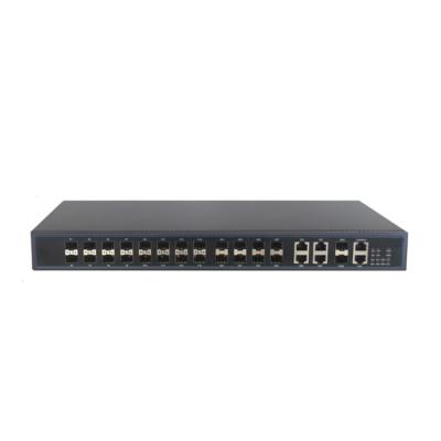 China Factory Made High Quality QoS Network Splitter 16 Ports 10G OLT Home Network Switch for sale