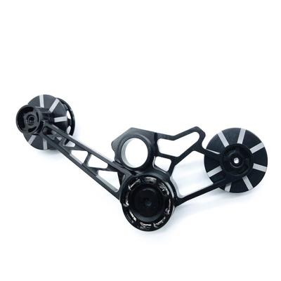 China Folding Rear Bike Chain Tensioner 2-3-6 Speed ​​Bicycle Derailleur Tensioner Chain Tensioner For Brompton Accessories As Picture Shown for sale