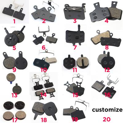 China brake pads for shimano tektro greedy zoom and many more brand disc brake caliber 5*8*1 for sale