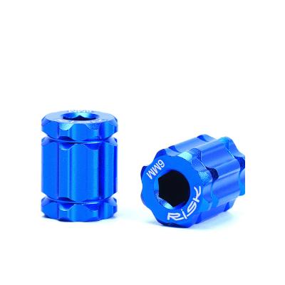 China AL6061/Anodized SM307 Bike Tool Crankset Remover 1 Piece Aluminum Alloy Tension Bolt Integrated Cock Crank Cap Installation for sale