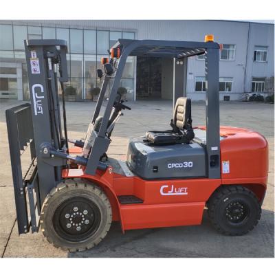 China Building material stores wholesale price 3 ton forklift diesel japanese engine 3 ton diesel forklift for sale