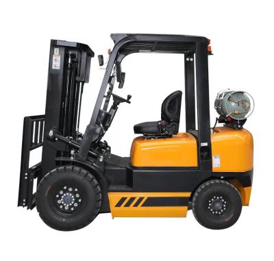 China Construction Material Shops 1.5ton LPG Forklift Gasoline Forklift Japanese Nissan Engine Forklifts for sale