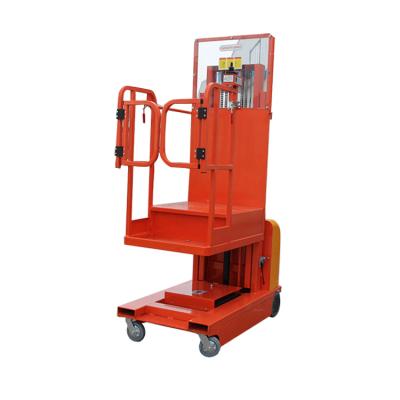 China Fully Automatic Building Material Stores 300KG 0.3 Ton Full Electric Order Picker 3000mm Height Lifting Order Picker for sale