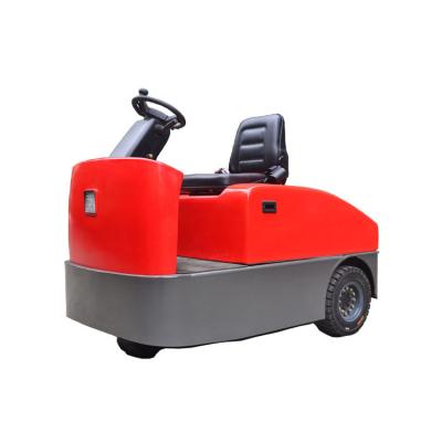 China Shops Electric Electric Supplier 4ton Tow Tractor 6ton Tow Tractor Mini 6000kg Construction Material Tow Tractor for sale