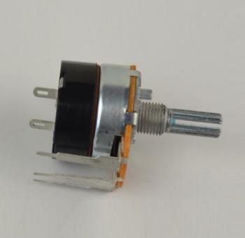 China 24mm rotary potentiometer with switch, carbon potentiometer, trimmer  potentiometer for sale