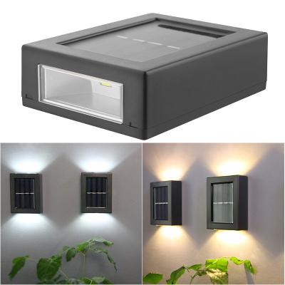 China Wholesale Solar Led Garden Night Light Outdoor Decorative Light Up and Down Waterproof Garden Wall Light for sale